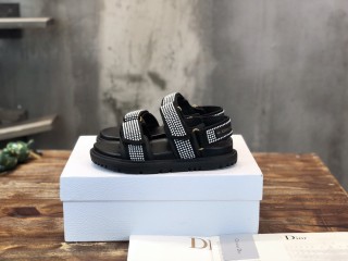 Dior Women's Newest Velcro Sandals with Original Box