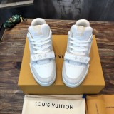 Louis Vuitton Men's and Women's Shoes Fashion Sneakers Design Luxury Brand with Original Box