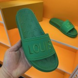 Louis Vuitton Men's Spring/Summer Luxury Brand Slippers with Original Box