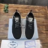 Prada New Men's Casual Luxury Brand Sneakers With Original Box