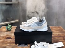 Chanel Ladies Spring/Summer New Mesh Flyknit Sneaker Laces Original Box