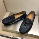 Bottega Veneta men's loafers genuine leather business shoes with original box