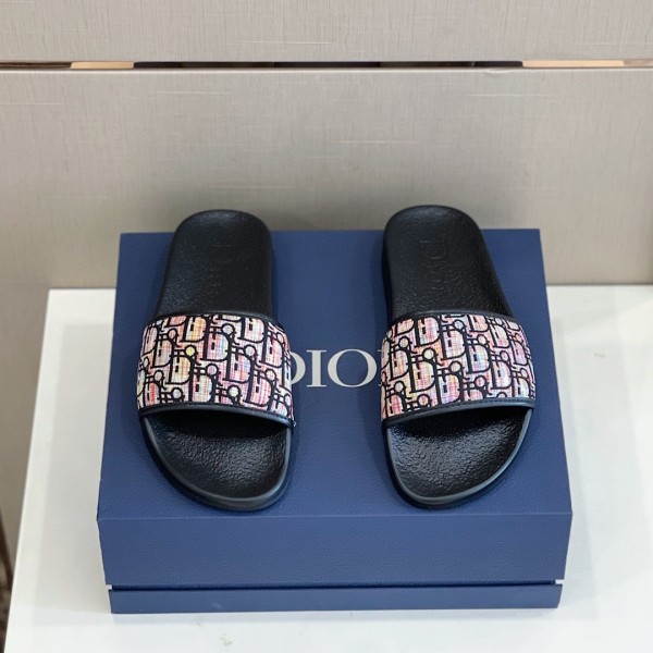 Dior 2022ss latest men's slippers with original box