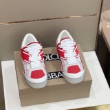 Dolce&Gabanna Men's and Women's Transparent Outsole Classic Series Casual Sneakers Original Box