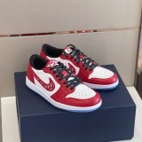 Dior Nike luxury calfskin sneakers with original box