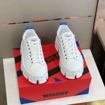 Versace Men's Lace-Up Platform Sneakers with Original Box