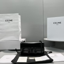 Celine Womens Bags Shoulder Messenger Bags Luxury Cross Body Handbag Calfskin leather with naOrigil Box