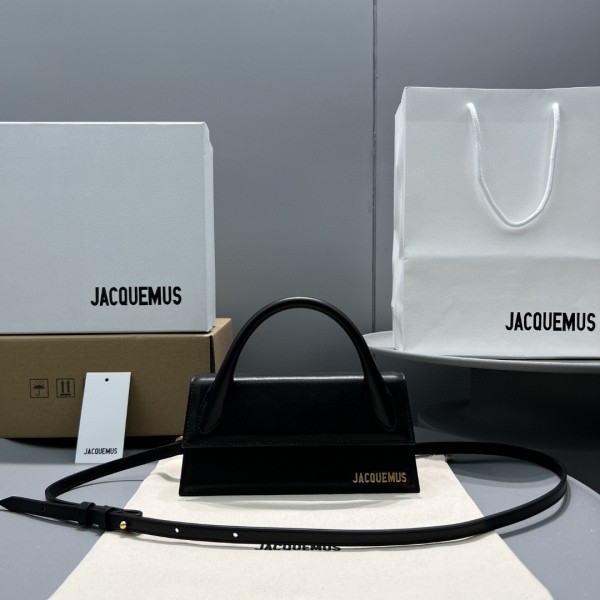 Jacquemus Womens Bags Shoulder Messenger Bags Luxury Cross Body Handbag Calfskin leather with naOrigil Box