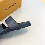 Louis Vuitton 2022 new summer men's slippers with original box