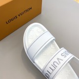 Louis Vuitton 2022 new summer men's slippers with original box