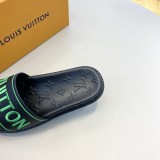 Louis Vuitton 2022 new summer men's slippers with original box