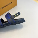 Louis Vuitton 2022 new summer men's slippers with original box