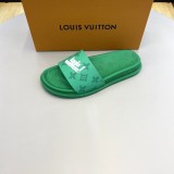 Louis Vuitton 2022 new summer men's slippers with original box