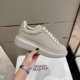 Alexander McQueen Classic Couple Small White Shoes Casual Sneakers With Original Box