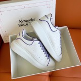 Alexander McQueen Classic Couple Small White Shoes Casual Sneakers With Original Box