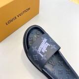 Louis Vuitton 2022 new summer men's slippers with original box