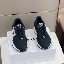 Givenchy Men's Vintage Suede Nylon Sneakers with Original Box