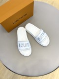 Louis Vuitton 2022 new summer men's slippers with original box