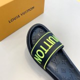 Louis Vuitton 2022 new summer men's slippers with original box