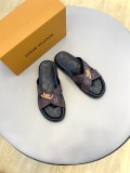 Louis Vuitton 2022 new summer men's slippers with original box