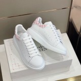 Alexander McQueen Classic Couple Small White Shoes Casual Sneakers With Original Box