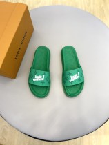 Louis Vuitton 2022 new summer men's slippers with original box