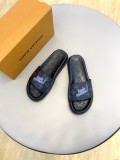 Louis Vuitton 2022 new summer men's slippers with original box