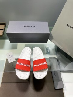 Balenciaga original outsole men's and women's summer sandals beach shoelaces original box