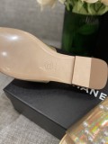 Chanel 2022 early spring slippers full sheepskin leather bottom with original box