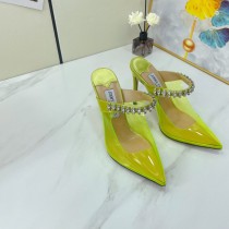 Jimmy Choo imported film Czech drill high heel sandals with original box