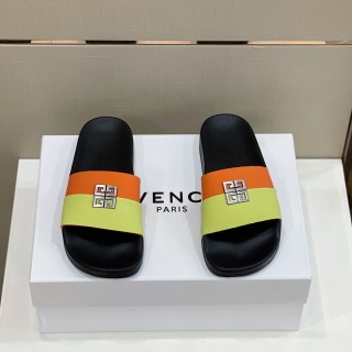 Givenchy Men's Flat 3D 4G Hardware Buckle Slippers with Original Box