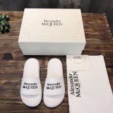 Alexander McQueen new women's luxury brand slippers with original box