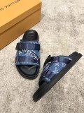 Louis Vuitton Men's Luxury Brand Slippers Sandals With Original Box