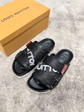 Louis Vuitton Men's Luxury Brand Slippers Sandals With Original Box