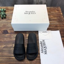 Alexander McQueen new women's luxury brand slippers with original box