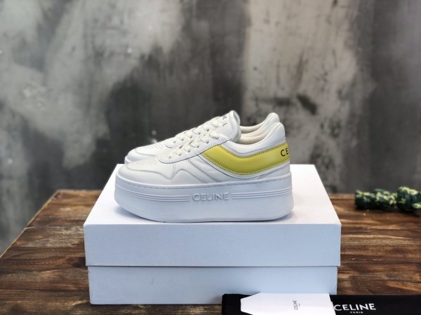 Celine 2022 spring and summer new thick-soled white shoes sneakers with original box