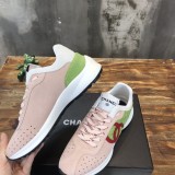 Chanel 22s New Panda Color Matching Casual Sneakers With Original Box