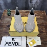 Fendi 22 Spring/Summer Collection Couples Flyknit Casual Sports Running Shoes With Original Box