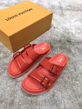 Louis Vuitton Men's Luxury Brand Slippers Sandals With Original Box