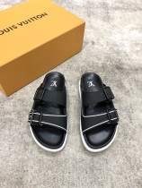 Louis Vuitton Men's Luxury Brand Slippers Sandals With Original Box