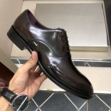 Prada Men's Formal Luxury Brand Business Leather Shoes With Original Box