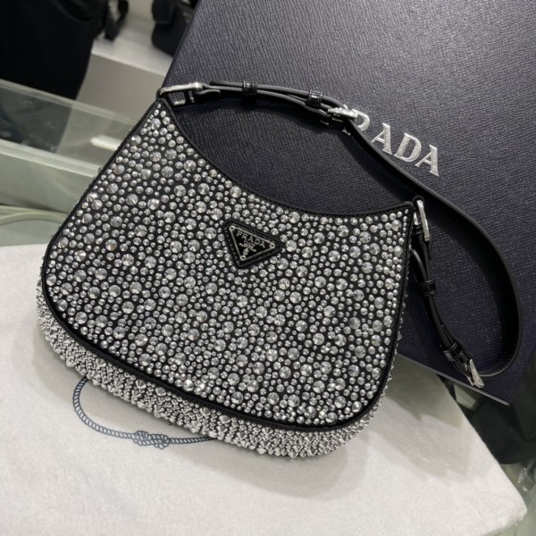 Prada Women's Bag Shoulder Crossbody Luxury Crossbody Handbag Calfskin w/ naOriginil Box