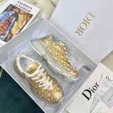 Dior 2022 women's early spring new transparent bottom casual sneakers with original box