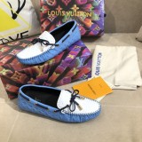 Louis Vuitton 2022ss Ladies New Luxury Brand Classic Fashion Loafers With Original Box