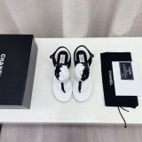 Chanel Women's Early Autumn New Camellia Flip Flop with Original Box