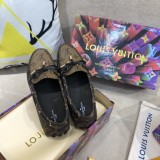 Louis Vuitton 2022ss Ladies New Luxury Brand Classic Fashion Loafers With Original Box