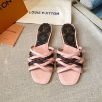 Louis Vuitton Women's New Summer Collection Versatile Classic Flats With Original Box