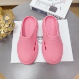 Prada 2022ss Summer Muller Couple Shoes Semi Trailer Original Box