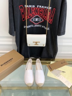 Burberry 2022ss spring and summer new fashion all-match fisherman shoes with original box