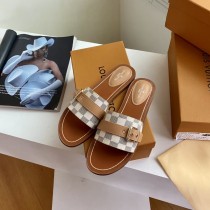 Louis Vuitton Gradient Collection Summer Beach Slippers with Original Box